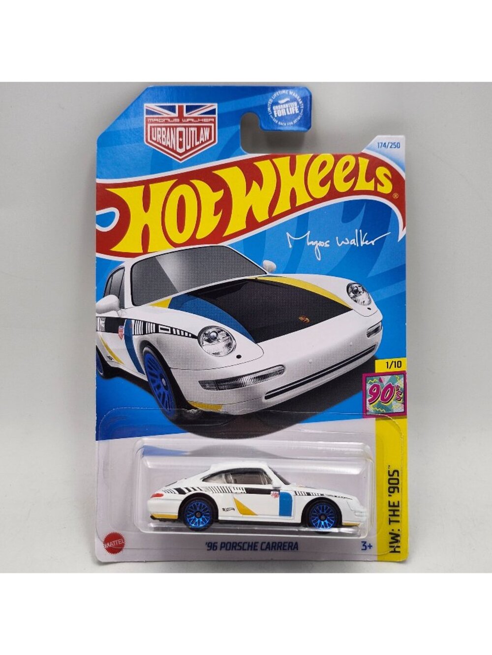 Hot Wheels '96 Porsche Carrera Green 2024 HW The 90S 1/10 174/250